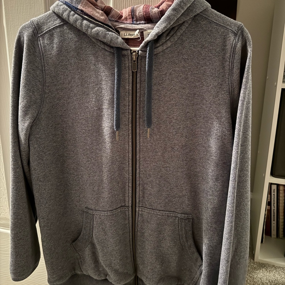 L.L. Bean Flannel Hoodie